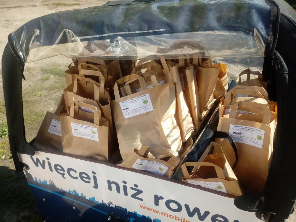 Breakfasts for Gdynia Bike to Work